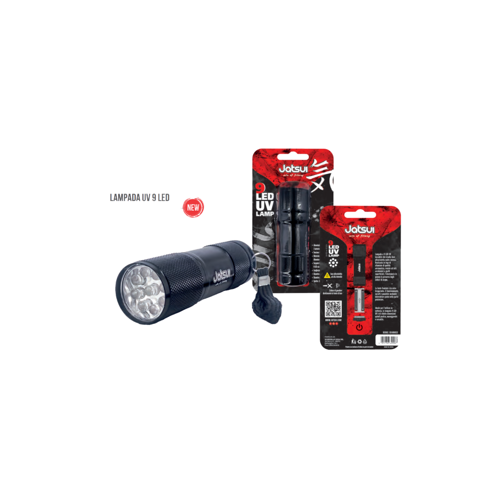 JATSUI LAMPADA UV 9 LED